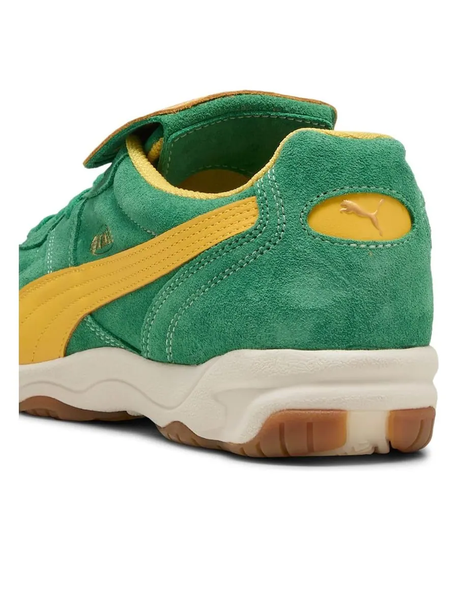 Кроссовки PUMA KING Indoor Royalty 'Archive Green Yellow Sizzle' — изображение 4 из 5, зеленый