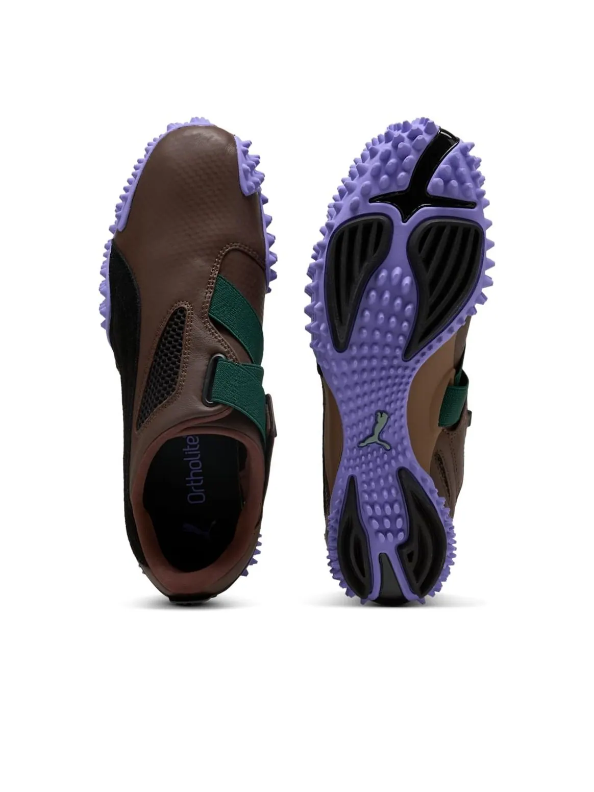 Кроссовки PUMA x INSIDE TAG x Ur Mostro Communication Pack 'Haute Coffee' — изображение 3 из 6, коричневый