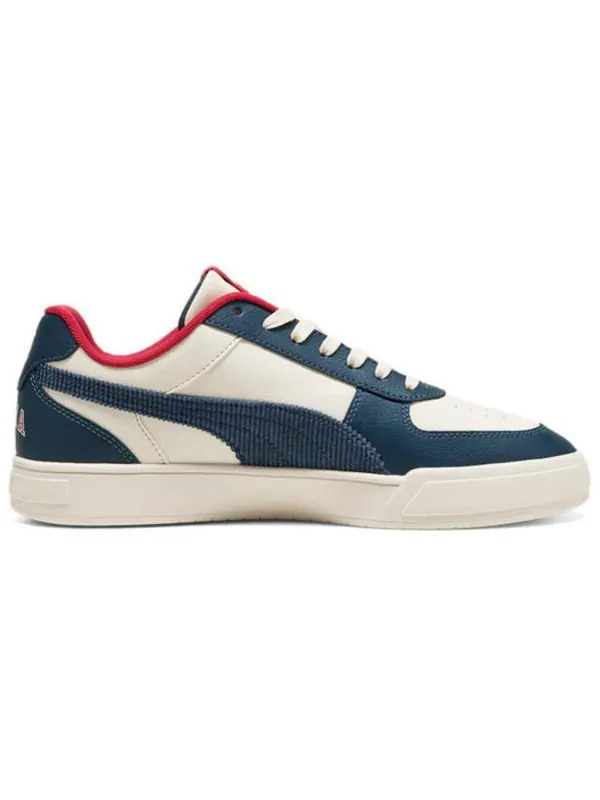 Кроссовки caven 'beige blue' Puma — изображение 2 из 4, синий/бежевый/красный