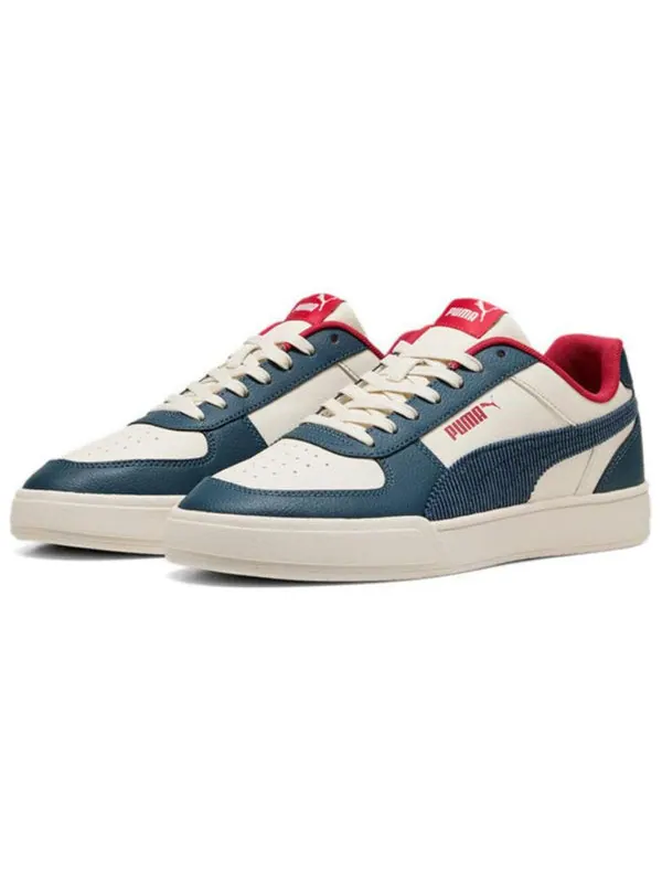 Кроссовки caven 'beige blue' Puma — изображение 3 из 4, синий/бежевый/красный