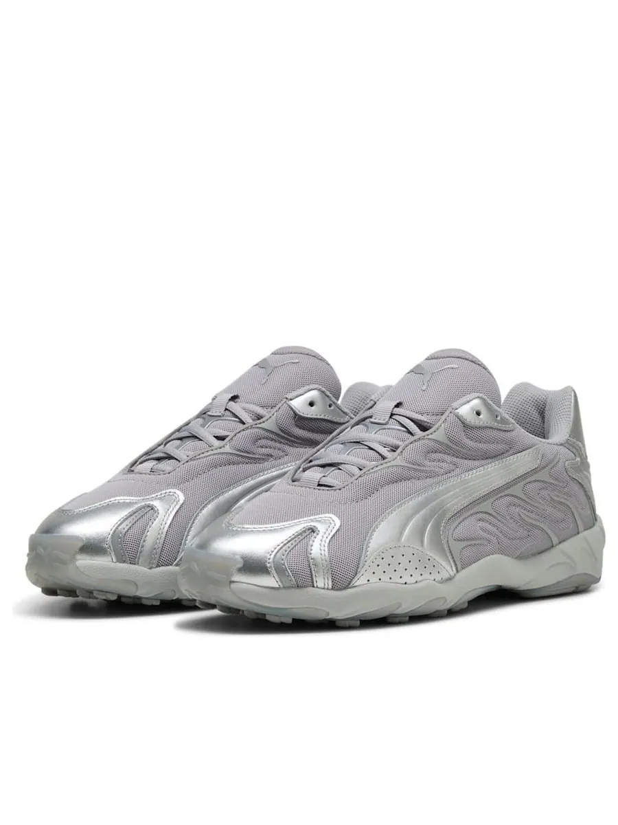 Кроссовки PUMA Inhale Metallic 'Glacial Grey Silver' — изображение 3 из 6, серый