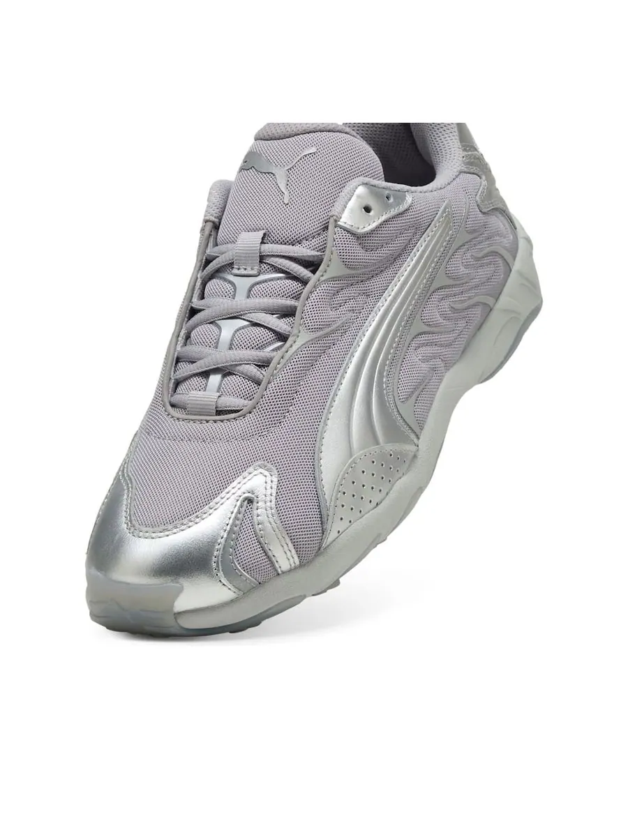 Кроссовки PUMA Inhale Metallic 'Glacial Grey Silver' — изображение 5 из 6, серый