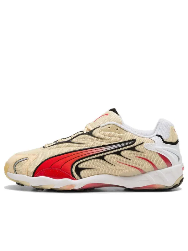 Кроссовки inhale origin inhale og x a$ap rocky 'summer melon' Puma — изображение 1 из 4, бежевый/красный
