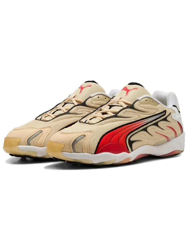 Кроссовки inhale origin inhale og x a$ap rocky 'summer melon' Puma — изображение 3 из 4, бежевый/красный