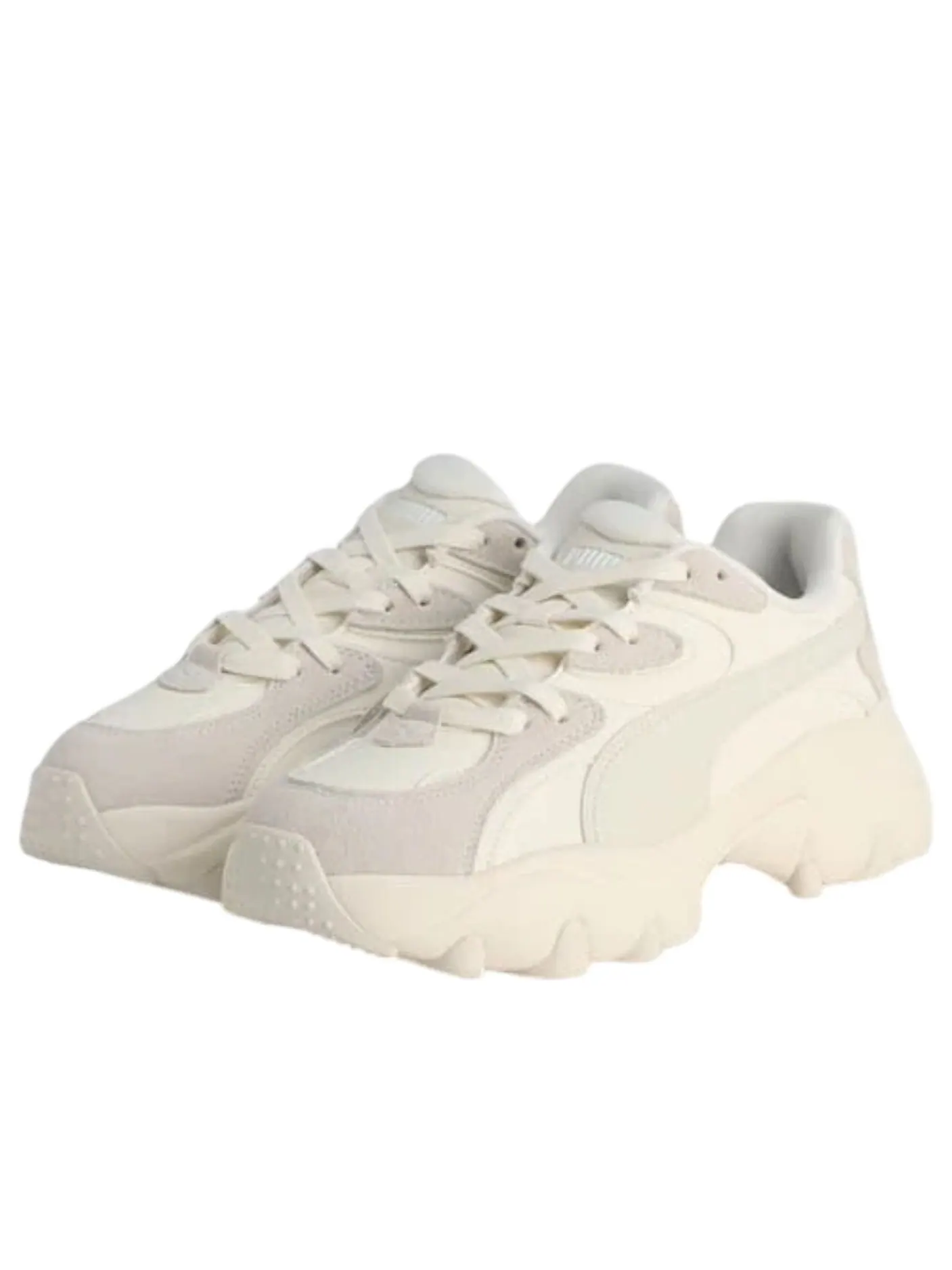 (WMNS) Puma Pulsar Lite 'Warm White Vapor Gray' — изображение 2 из 6, белый/серый