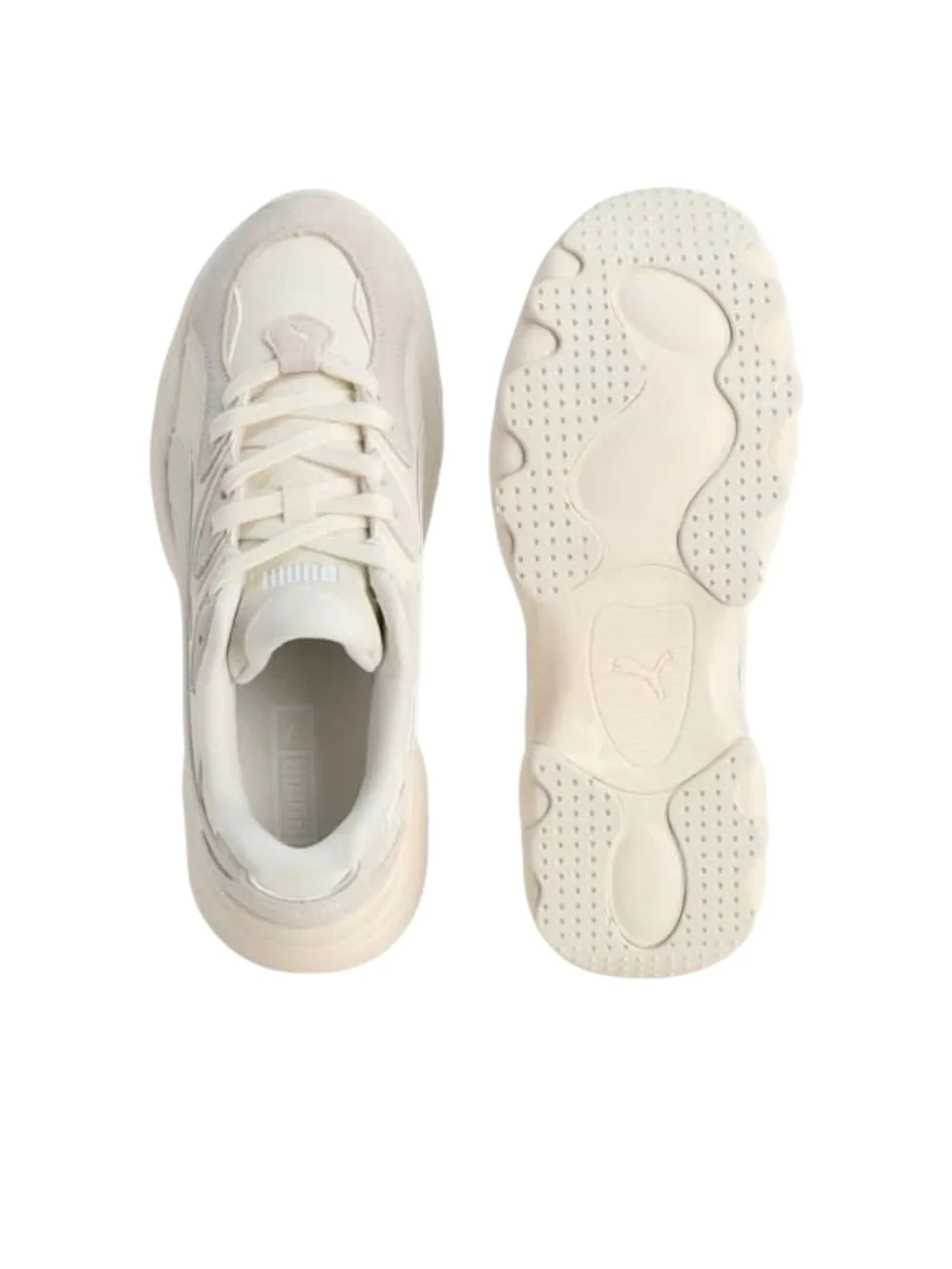 (WMNS) Puma Pulsar Lite 'Warm White Vapor Gray' — изображение 3 из 6, белый/серый