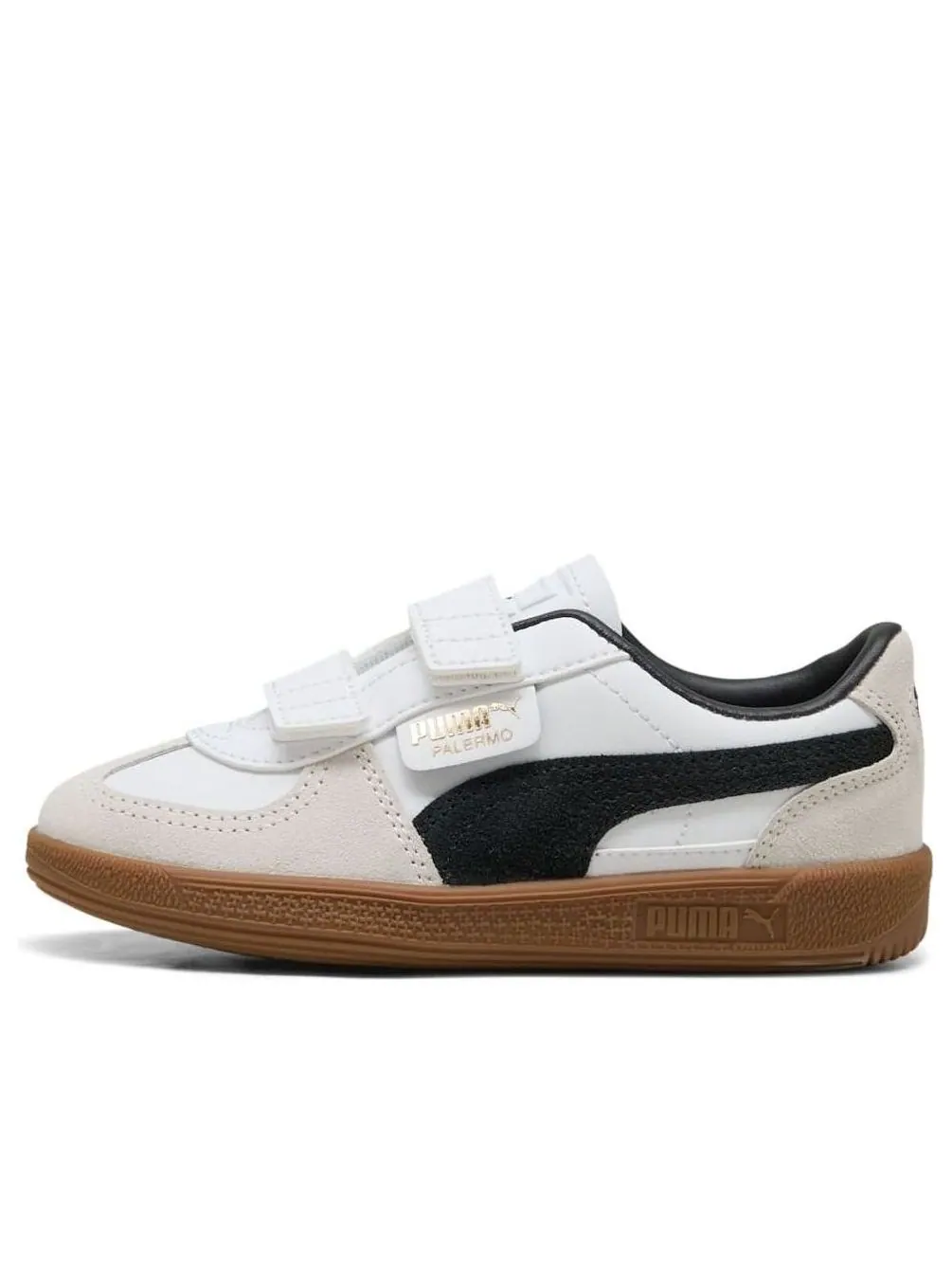 (PS) Puma Palermo Elevata Leather 'White Vapor Grey Gum' — изображение 1 из 6, белый/серый