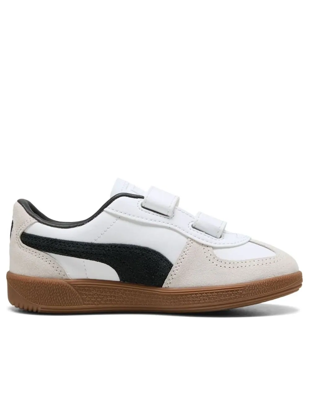 (PS) Puma Palermo Elevata Leather 'White Vapor Grey Gum' — изображение 2 из 6, белый/серый