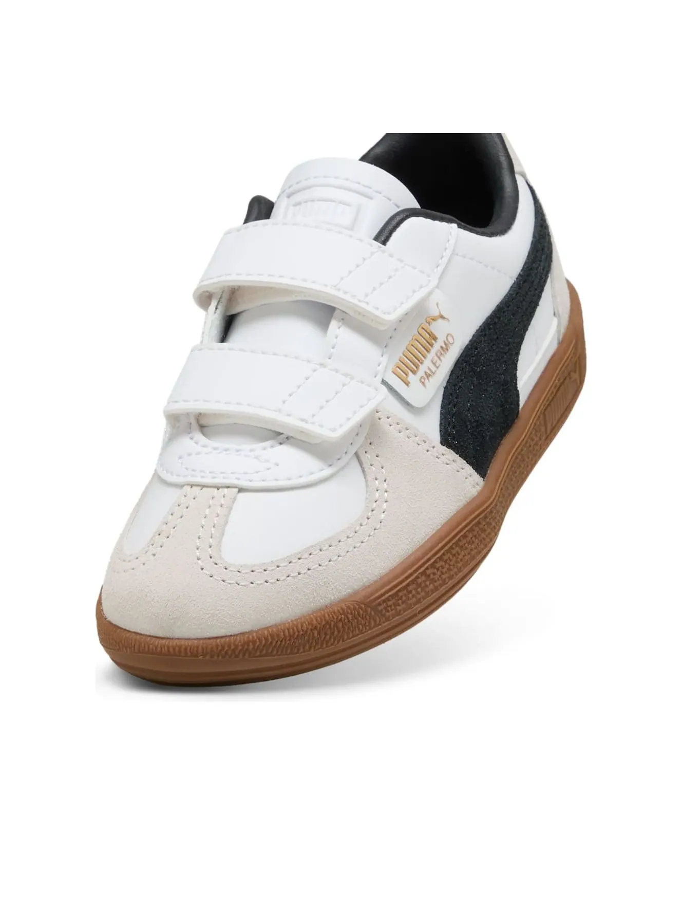(PS) Puma Palermo Elevata Leather 'White Vapor Grey Gum' — изображение 3 из 6, белый/серый