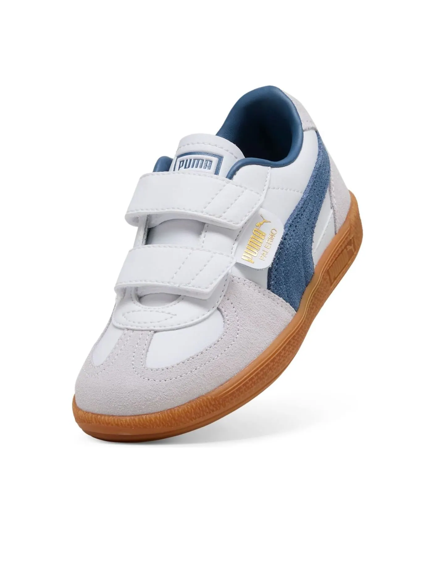 (PS) Puma Palermo Elevata Кожа «Белый Темный Индиго» — изображение 3 из 6, белый/темный индиго
