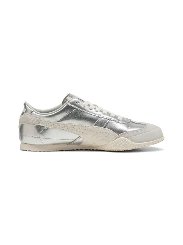 Кроссовки bella ut leather 'silver white' Puma — изображение 2 из 4, серебристый/белый