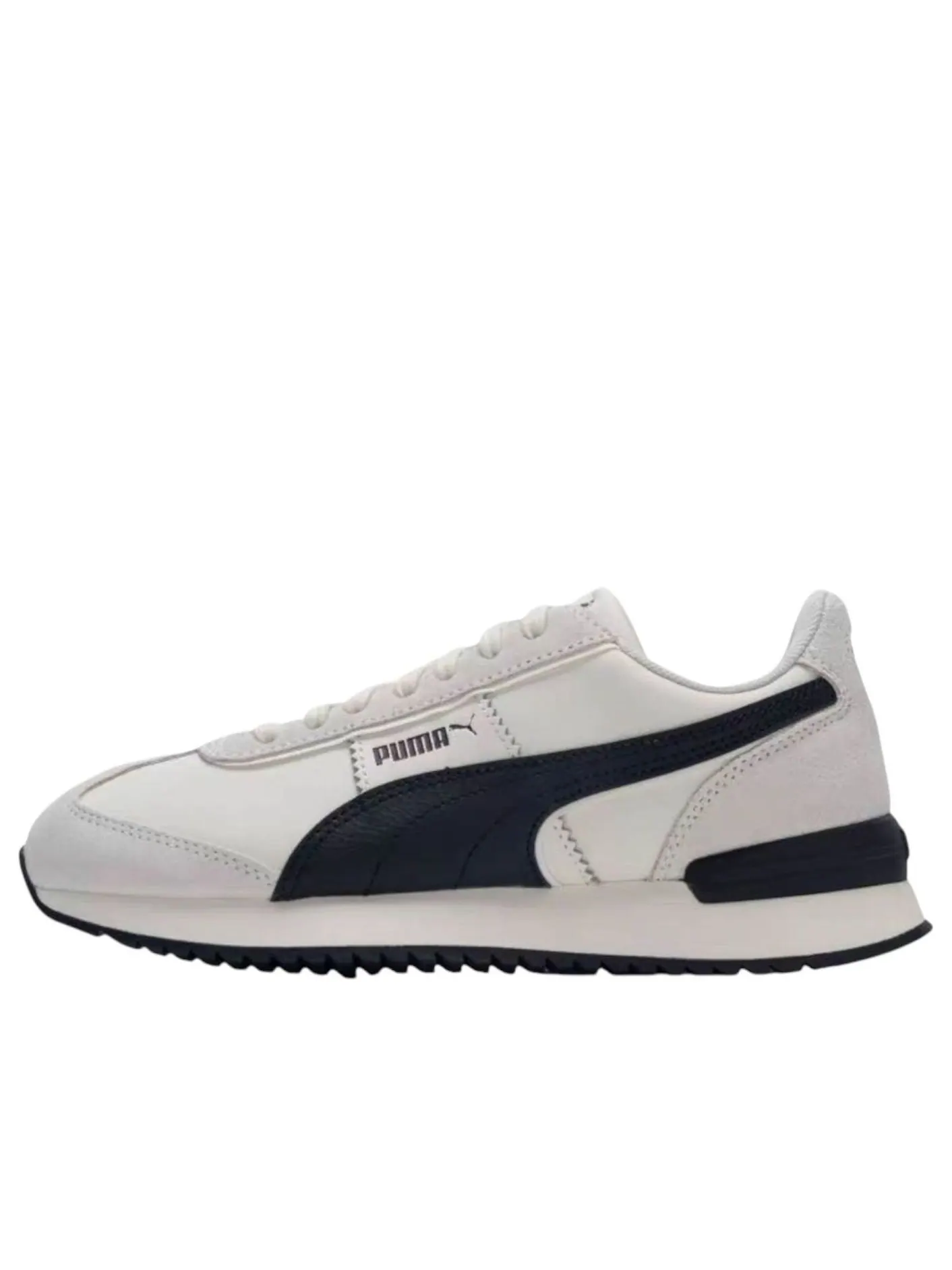 Кроссовки PUMA R78 Retro 'White Black' — изображение 1 из 5, белый