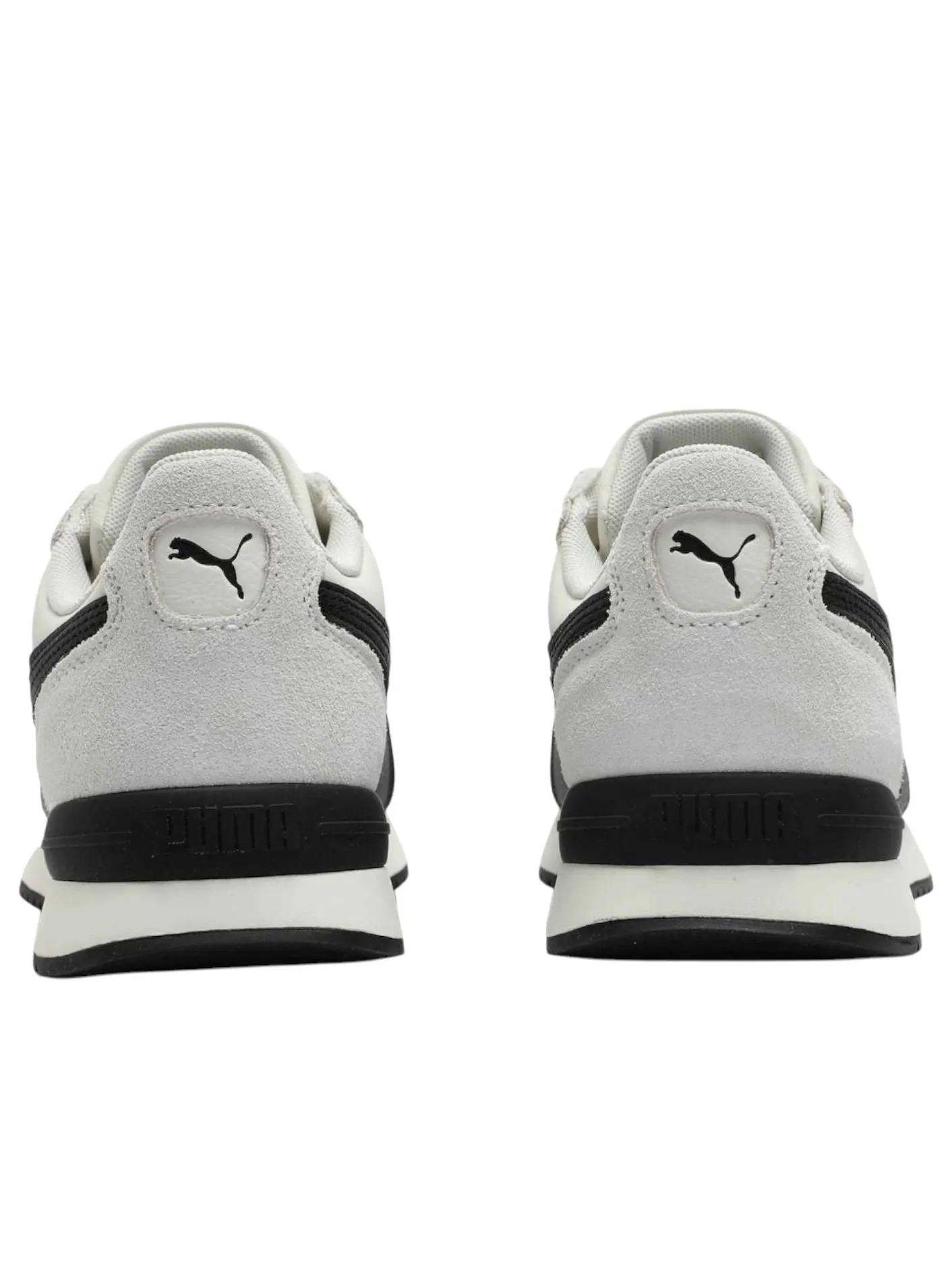Кроссовки PUMA R78 Retro 'White Black' — изображение 4 из 5, белый