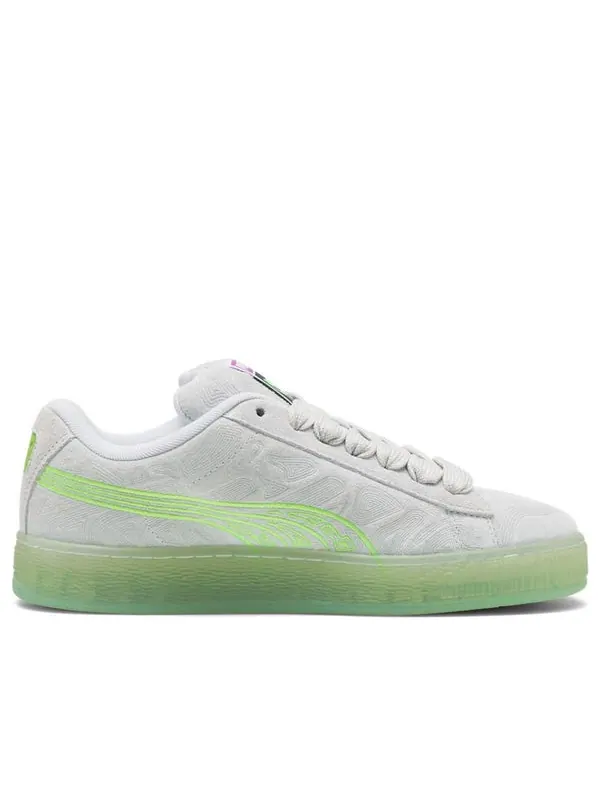 Кроссовки suede xl Puma — изображение 2 из 4, серебряный