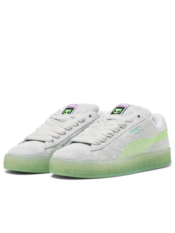 Кроссовки suede xl Puma — изображение 3 из 4, серебряный