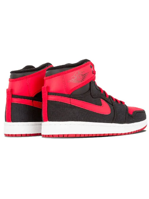 Кроссовки ajko retro hi Air Jordan — изображение 4 из 4, черный/красный-белый