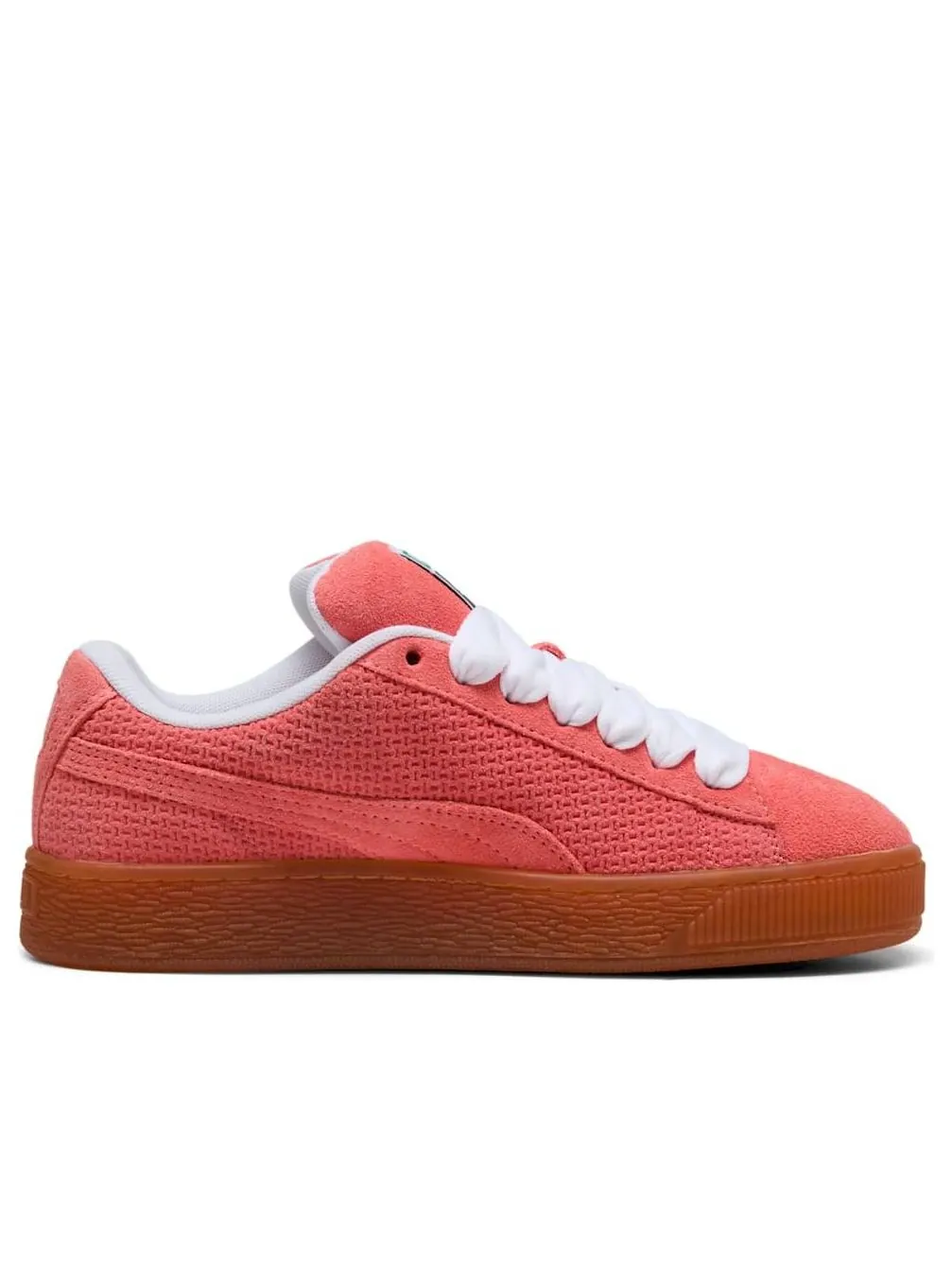 Кроссовки (WMNS) PUMA Suede XL Braided 'Glowing Red' — изображение 6 из 6, красный