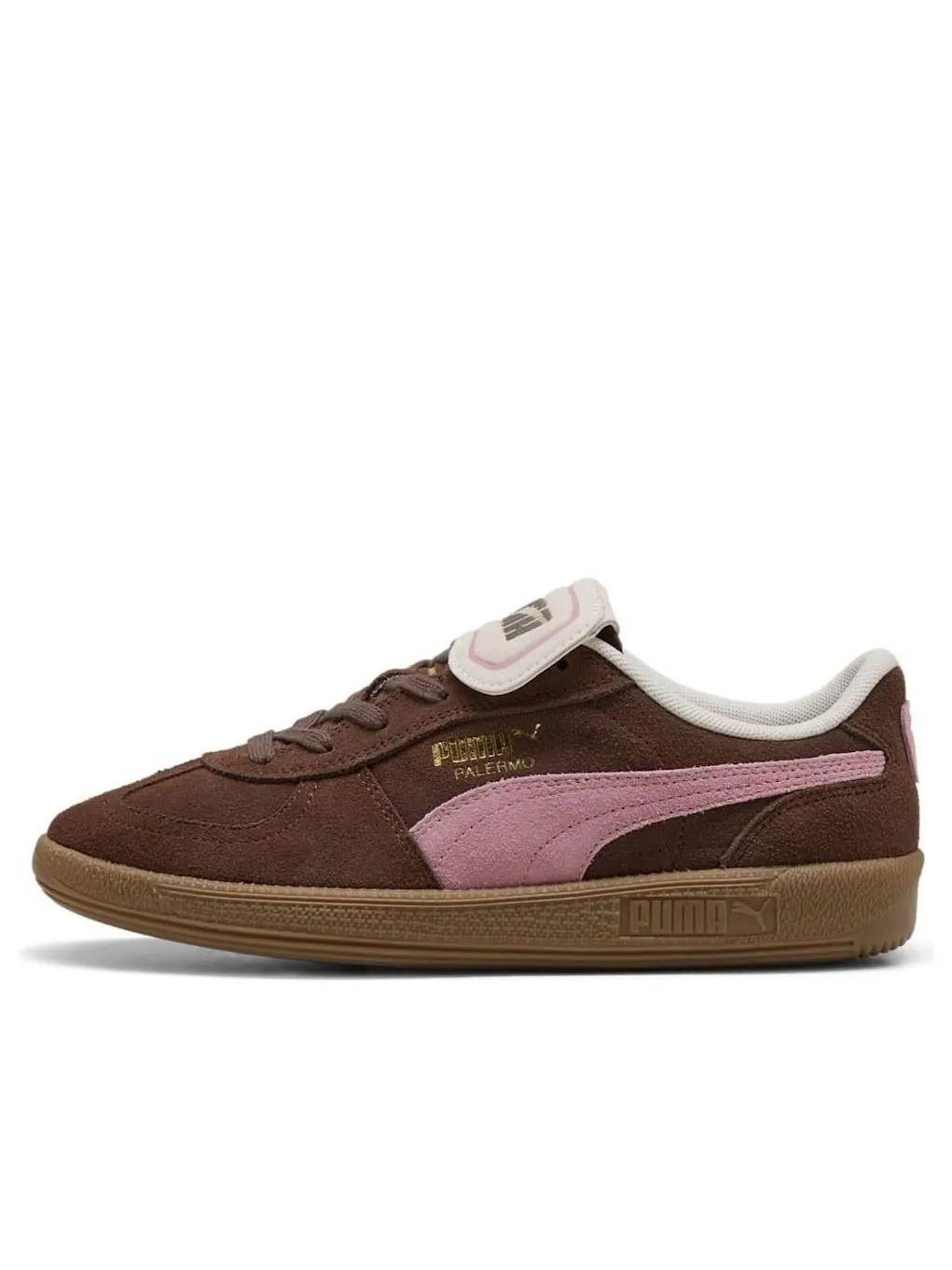 Кроссовки PUMA Palermo Premium 'Flat Bronze Poised Pink' — изображение 1 из 6, коричневый