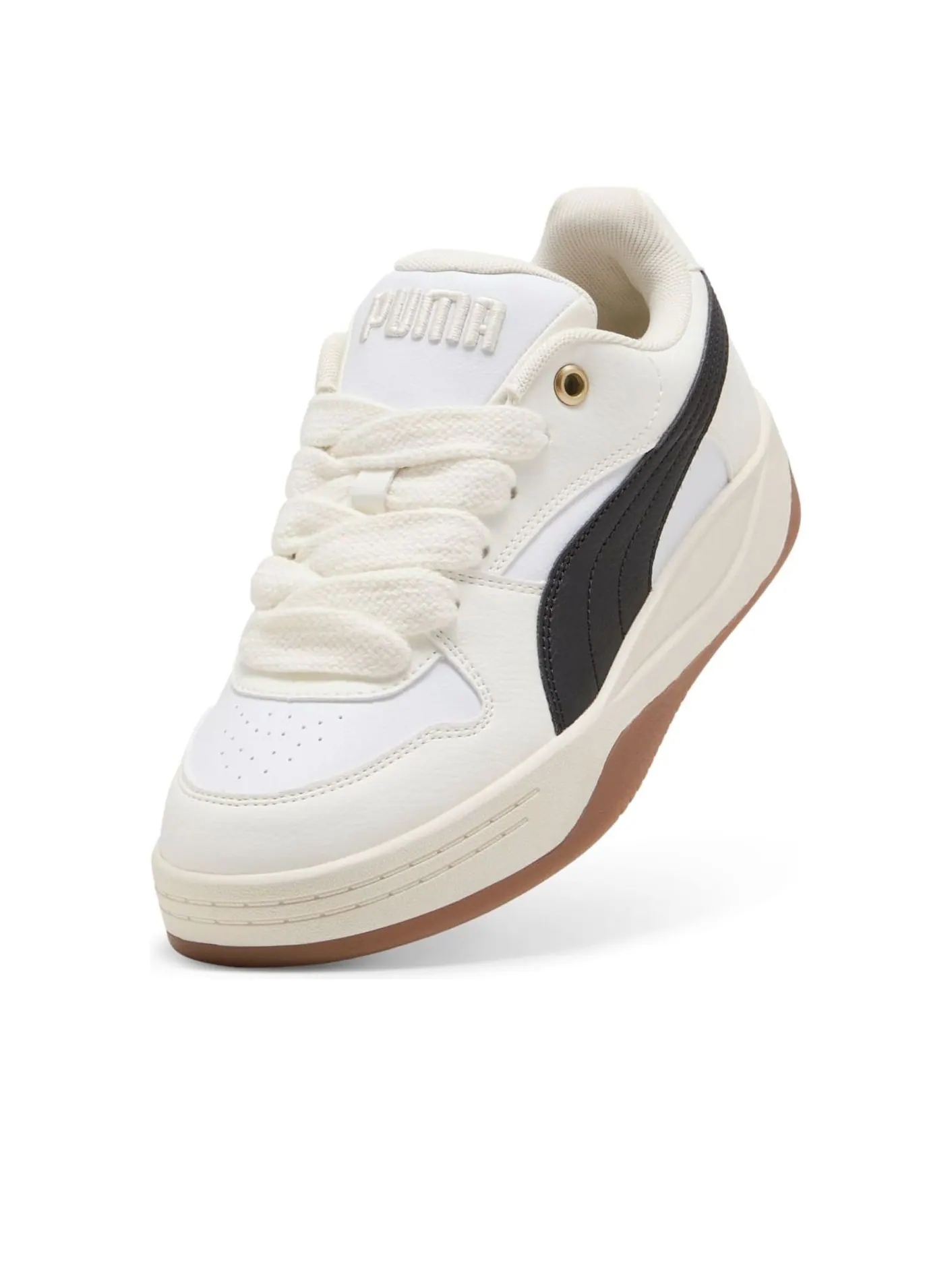 Кроссовки (WMNS) PUMA Park Luna 'White Black Warm White' — изображение 3 из 6, белый