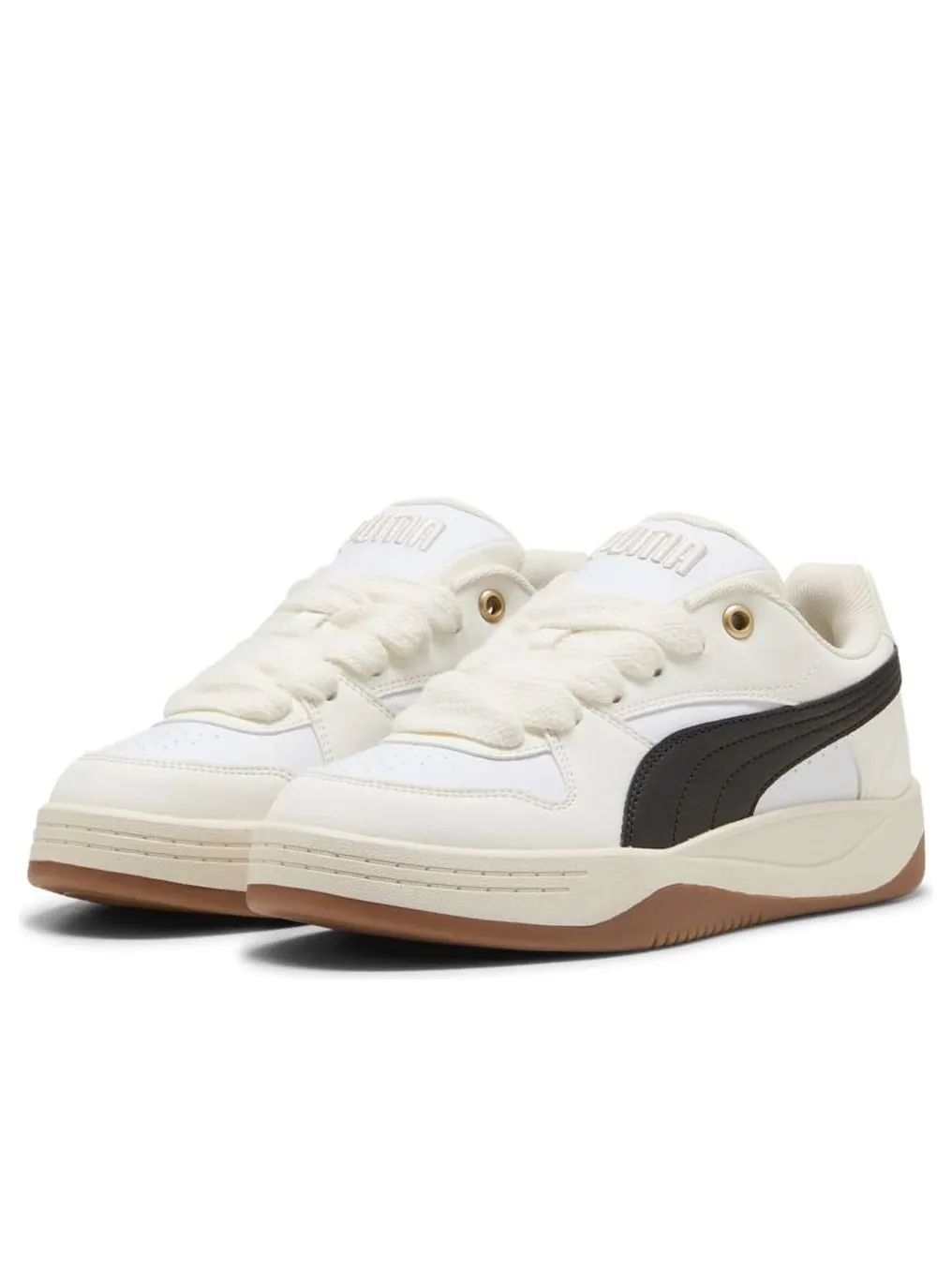 Кроссовки (WMNS) PUMA Park Luna 'White Black Warm White' — изображение 6 из 6, белый