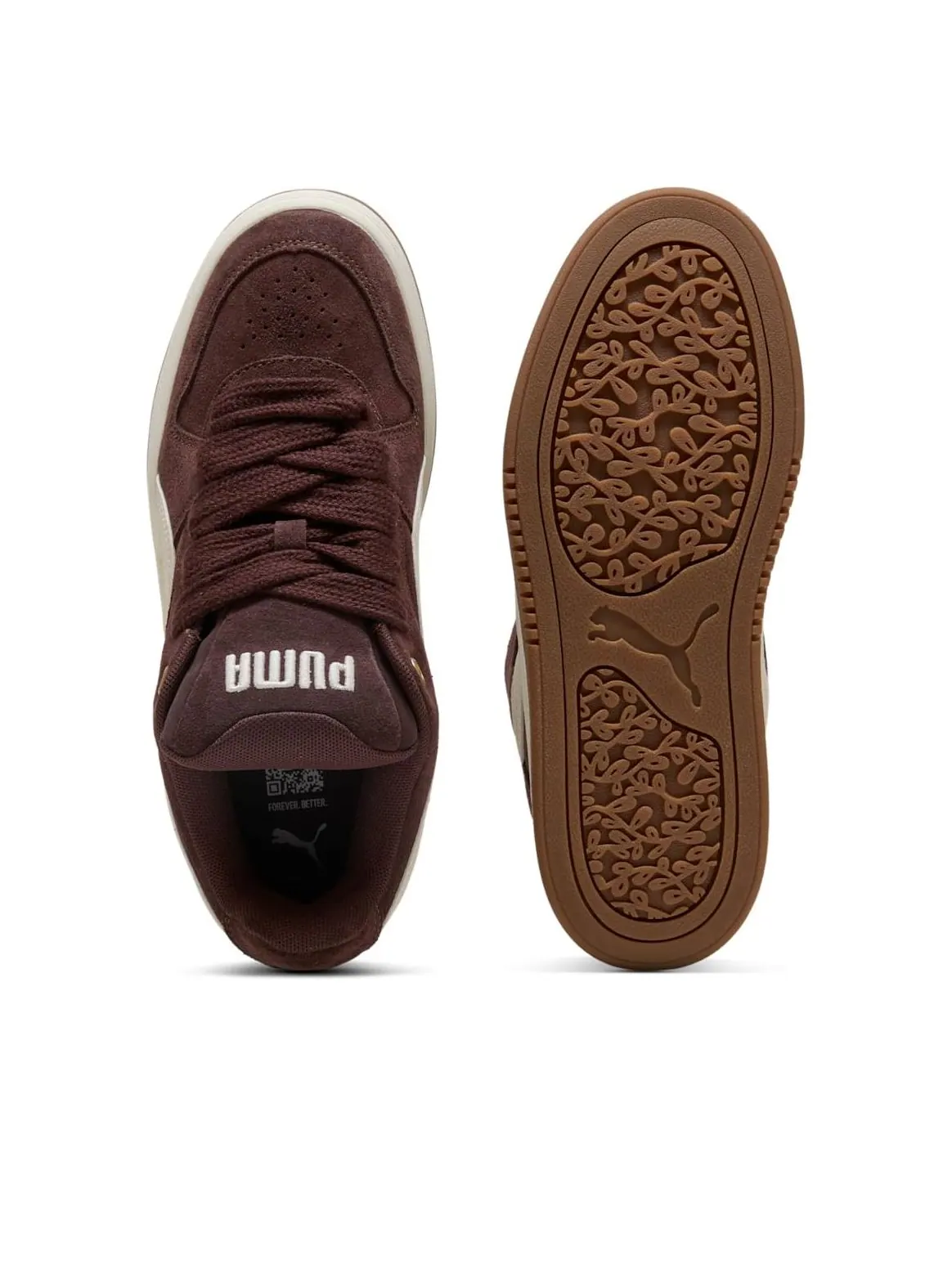 (WMNS) Puma Park Luna SD 'Темно-коричневый' — изображение 5 из 6, темный коричневый/белый
