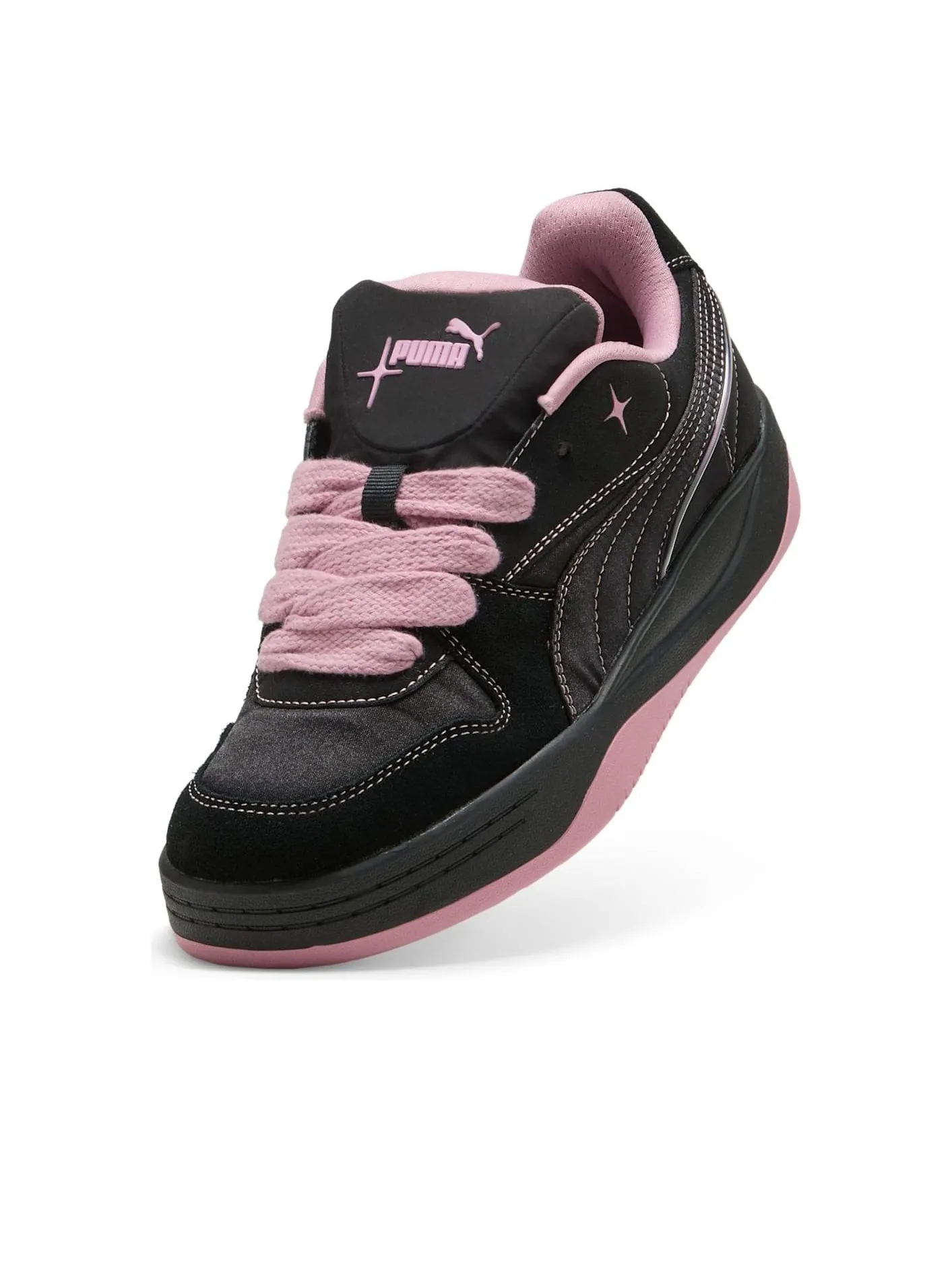 Кроссовки PUMA Park Luna Satin 'Princess Black Newlywed Pink' — изображение 3 из 6, черный