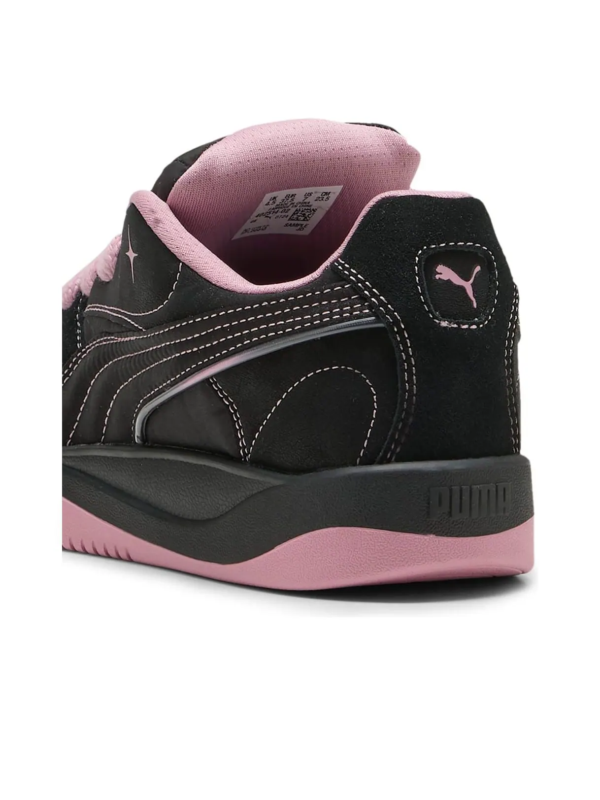 Кроссовки PUMA Park Luna Satin 'Princess Black Newlywed Pink' — изображение 4 из 6, черный