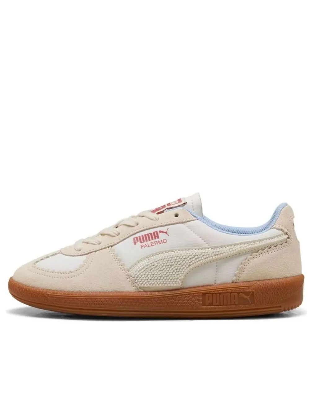 (WMNS) Puma Palermo 'Warm White Caramel' — изображение 1 из 6, белый