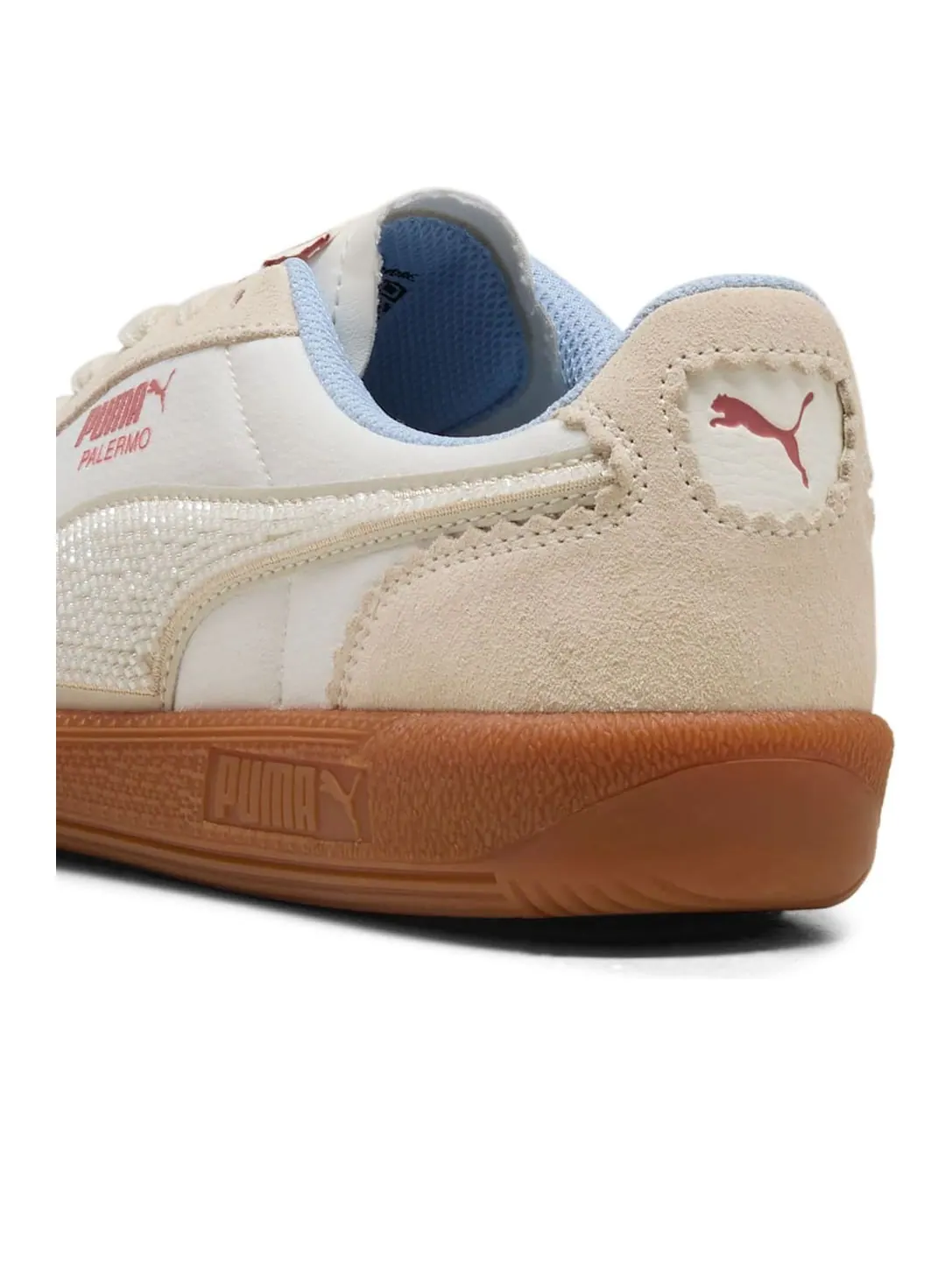(WMNS) Puma Palermo 'Warm White Caramel' — изображение 5 из 6, белый
