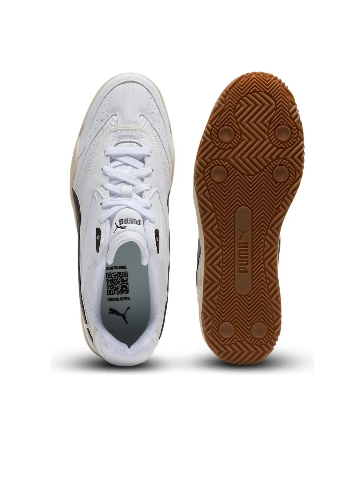 Кроссовки PUMA Tifosi Grande 'White Black Gray' — изображение 5 из 6, белый
