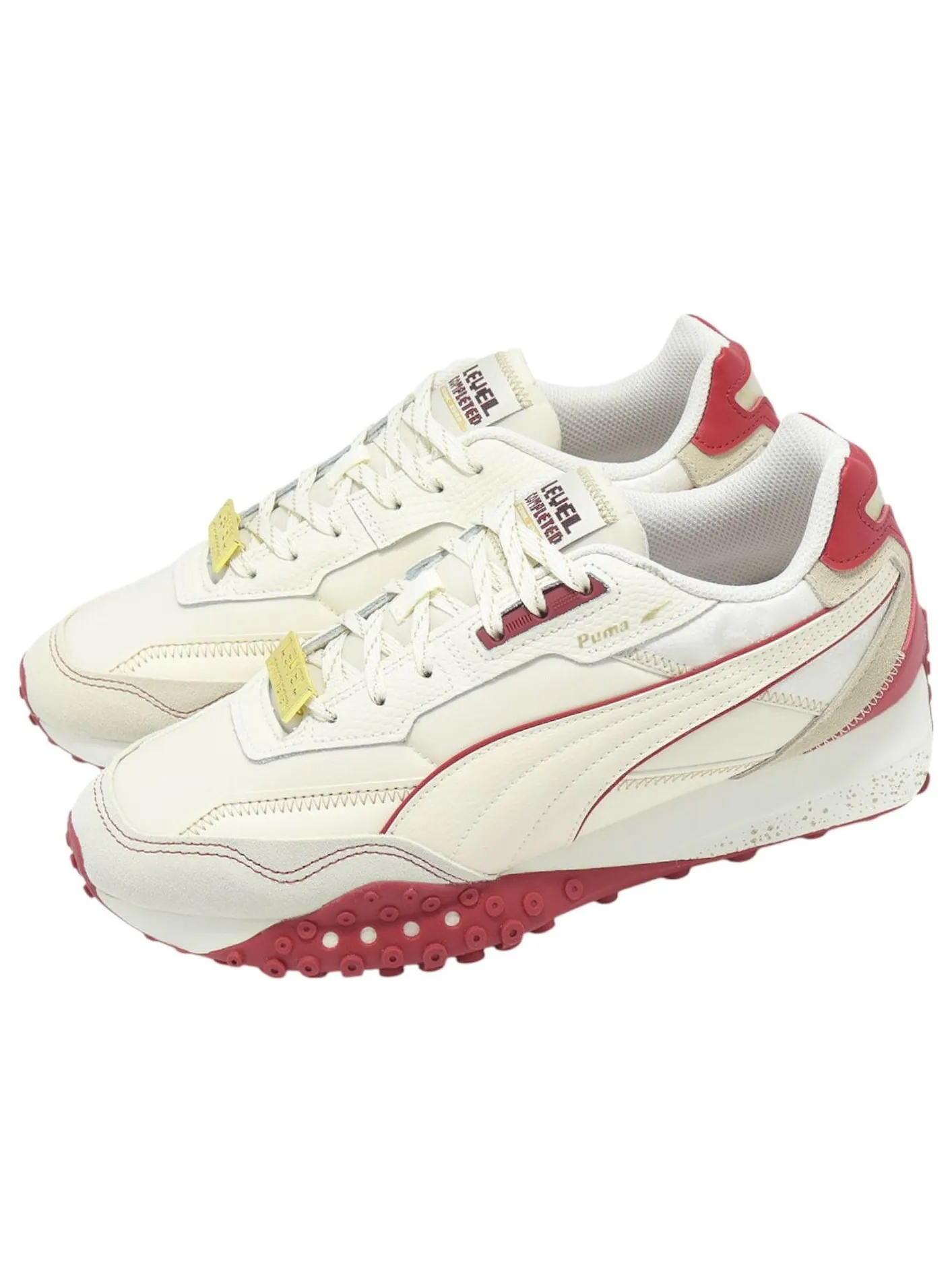 Puma Blacktop Rider 'White Red' — изображение 2 из 6, белый/красный