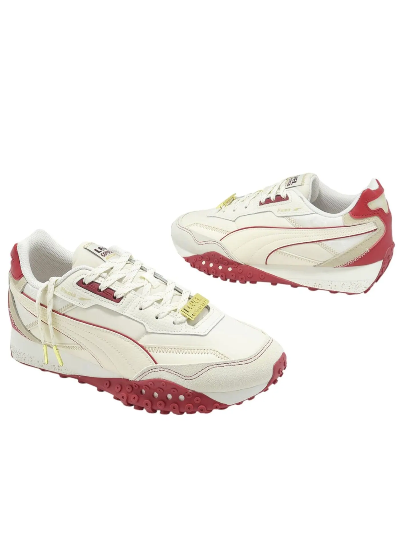 Puma Blacktop Rider 'White Red' — изображение 3 из 6, белый/красный