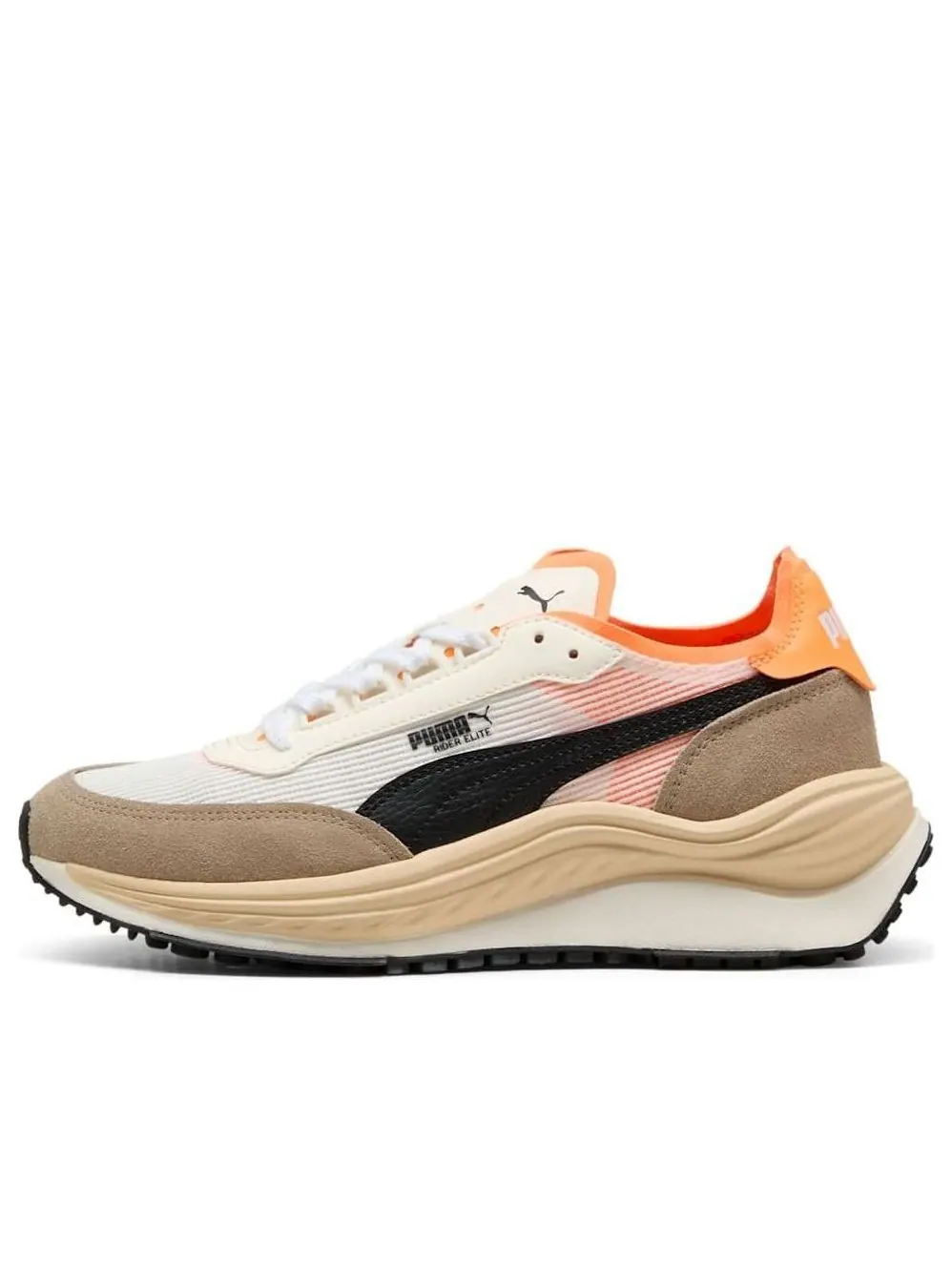 Кроссовки PUMA Rider Elite 'Warm White Fire Red' — изображение 1 из 6, бежевый