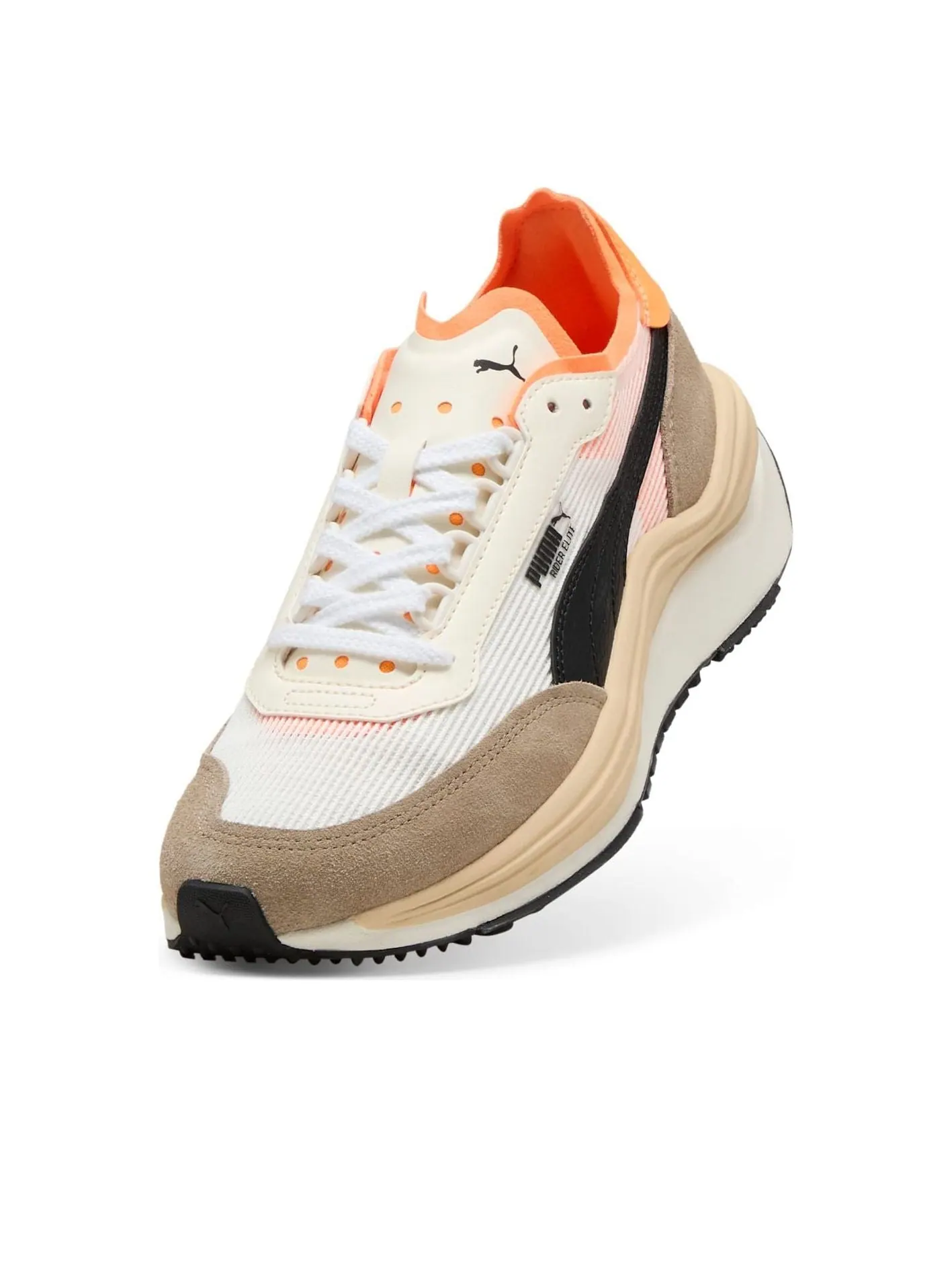 Puma Rider Elite 'Warm White Fire Red' — изображение 3 из 6, белый/красный
