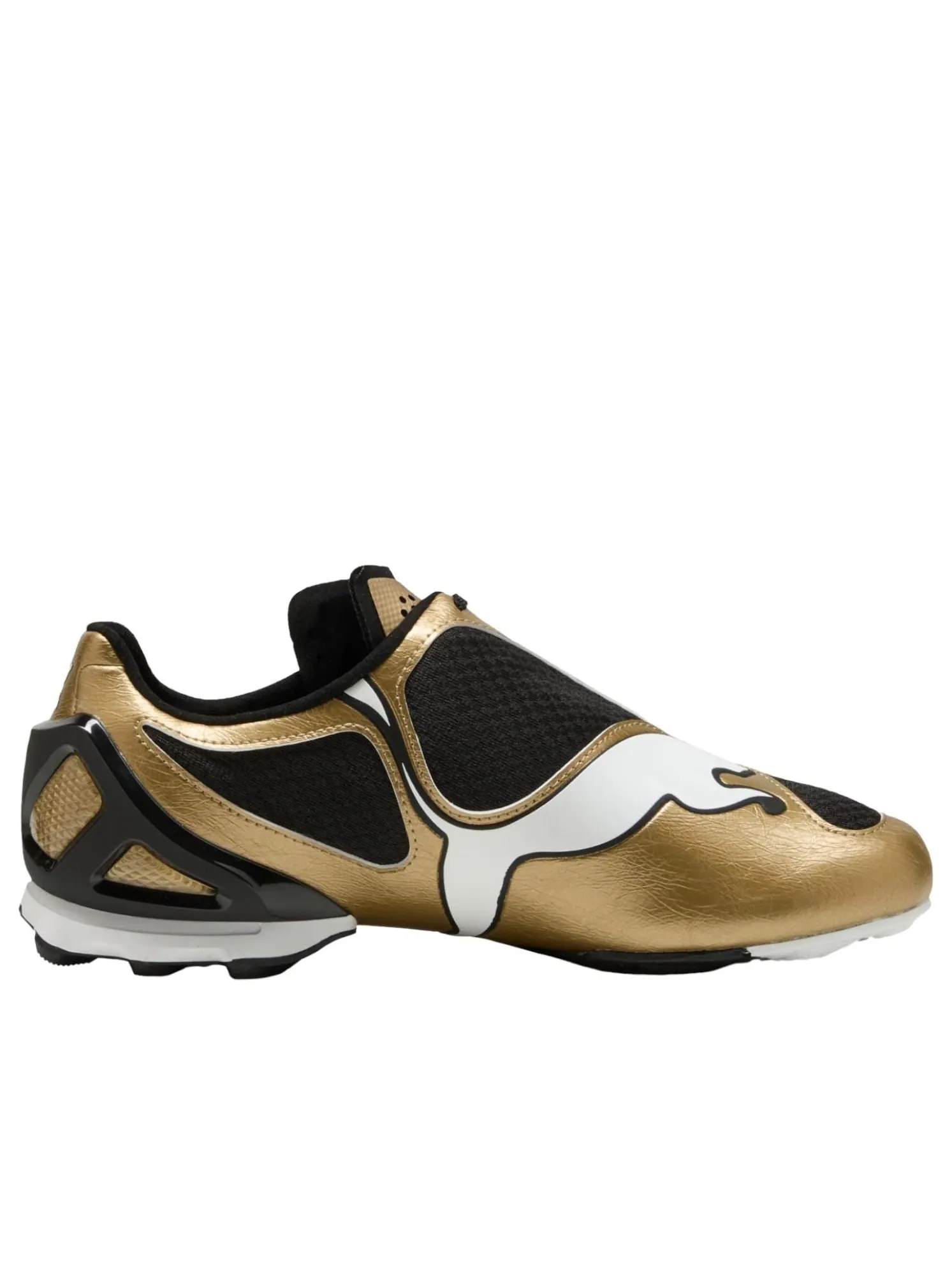 Кроссовки PUMA V-S1 'Metallic Gold Black' — изображение 5 из 6, золото