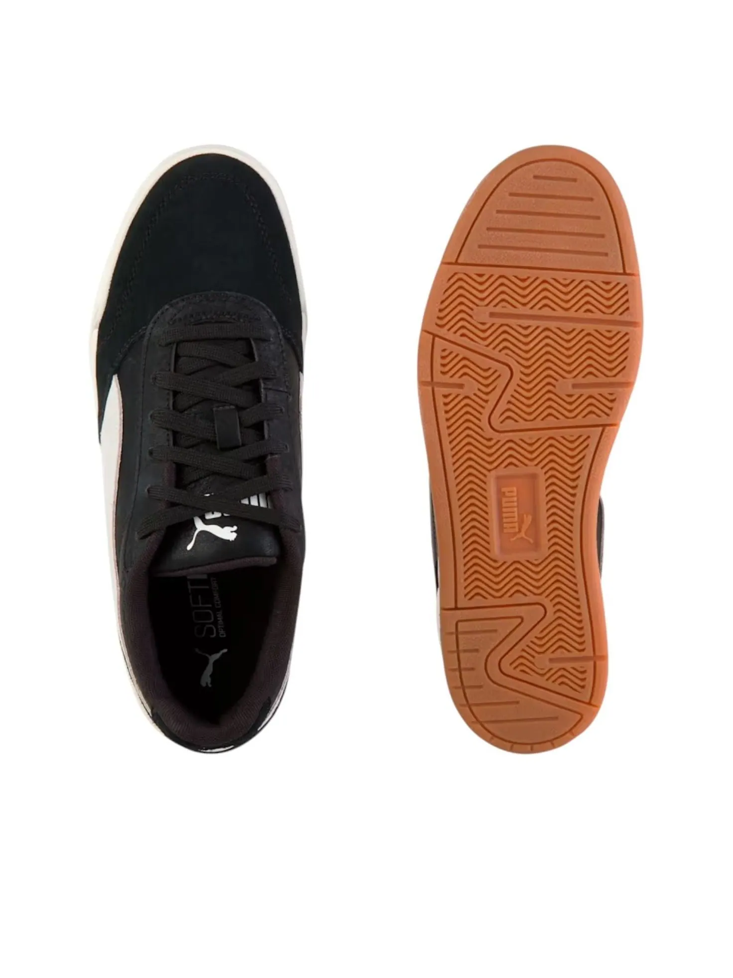 Кроссовки PUMA C-Skate Fresh SD 'Black White' — изображение 3 из 5, черный