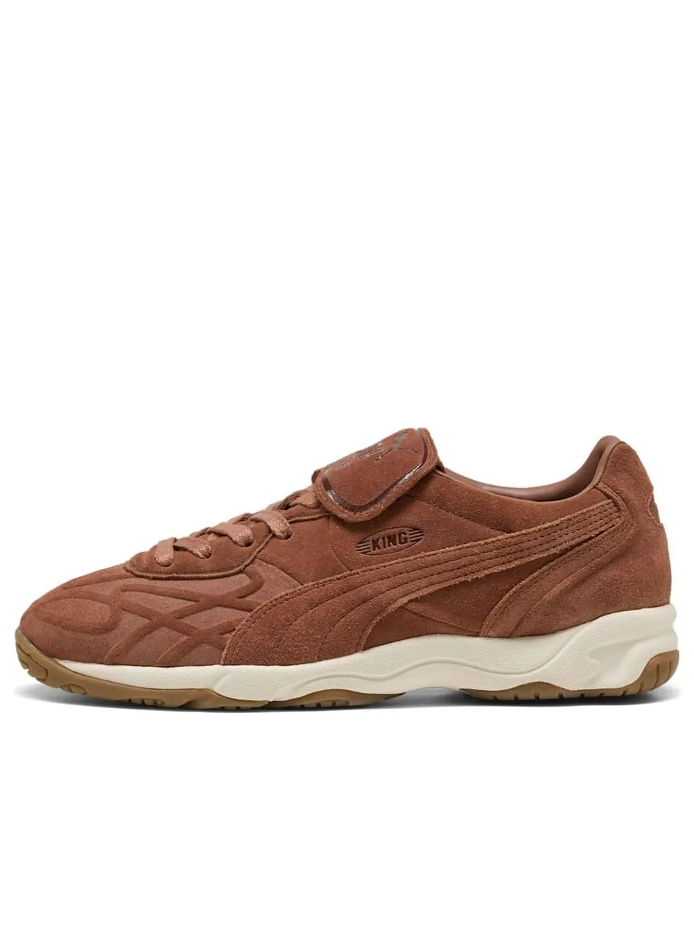 Puma King Indoor Clean 'Brown' — изображение 1 из 6, коричневый/белый
