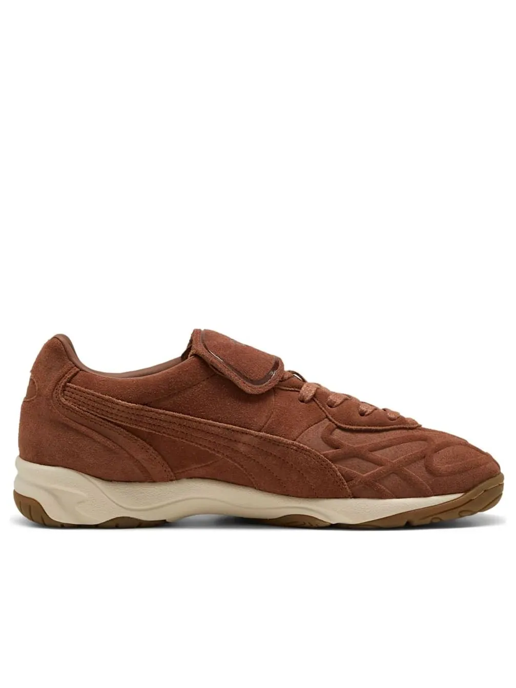 Puma King Indoor Clean 'Brown' — изображение 2 из 6, коричневый/белый