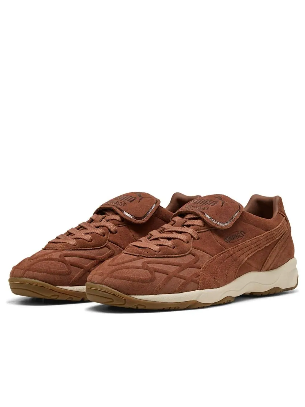 Puma King Indoor Clean 'Brown' — изображение 6 из 6, коричневый/белый