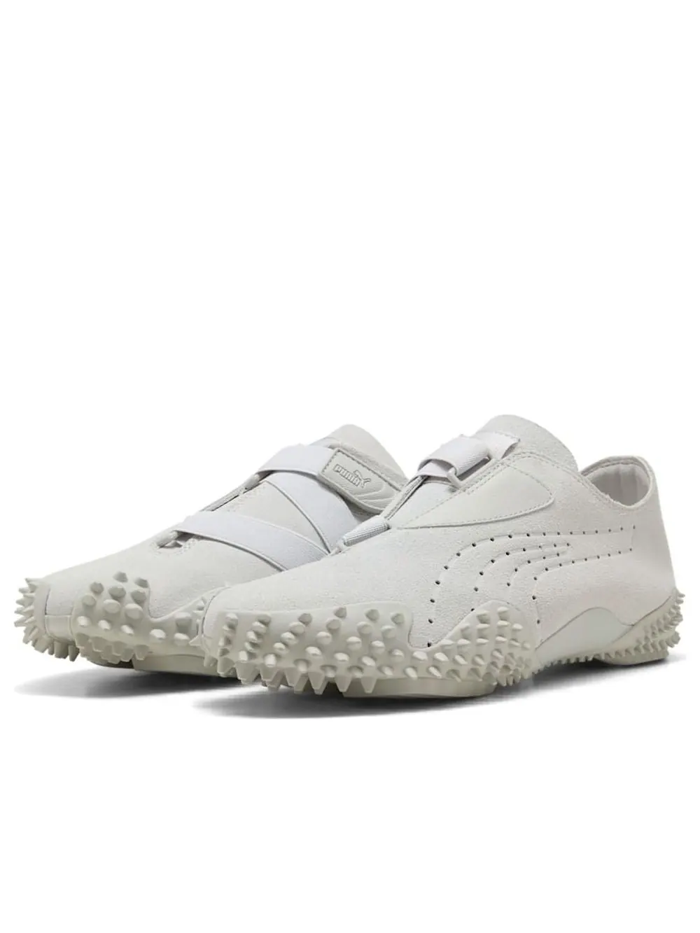 Puma Mostro Unlined 'Glacial Gray Feather Gray' — изображение 2 из 6, серый/серый