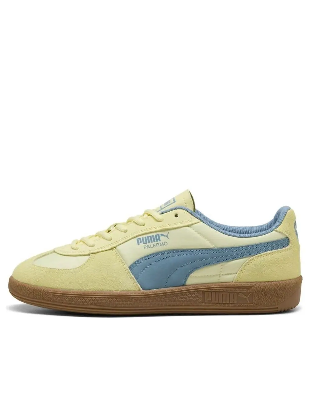 Кроссовки PUMA Palermo Pop 'Gold Moon Cool Blue' — изображение 1 из 6, желтый