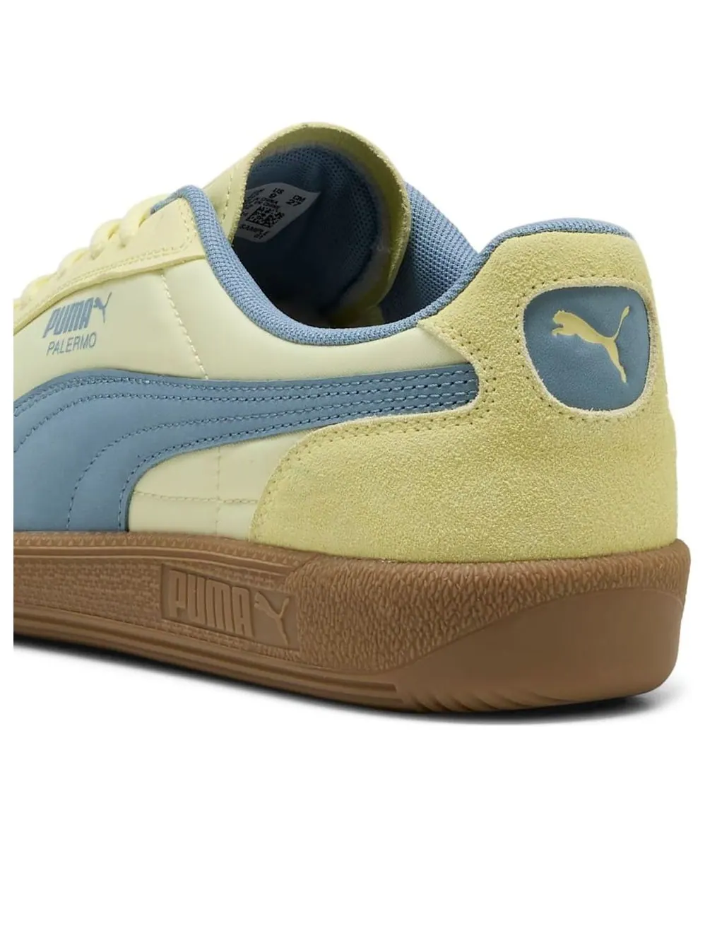 Кроссовки PUMA Palermo Pop 'Gold Moon Cool Blue' — изображение 4 из 6, желтый
