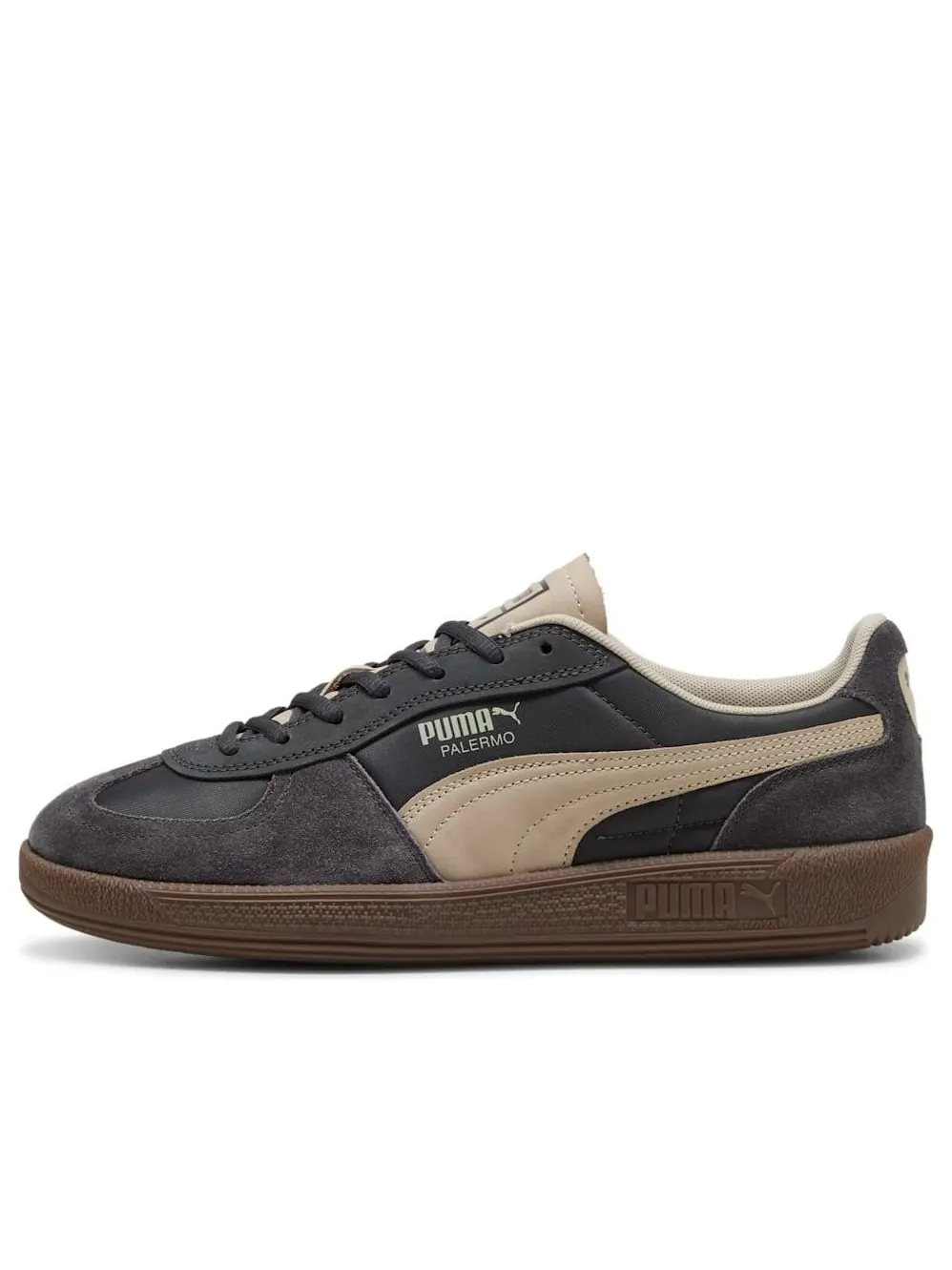 Puma Palermo Pop 'Dusky Gray Desert Dust' — изображение 1 из 6, серый