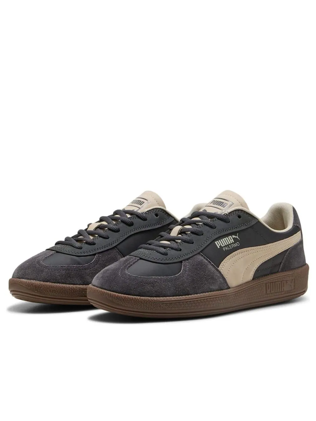 Puma Palermo Pop 'Dusky Gray Desert Dust' — изображение 2 из 6, серый