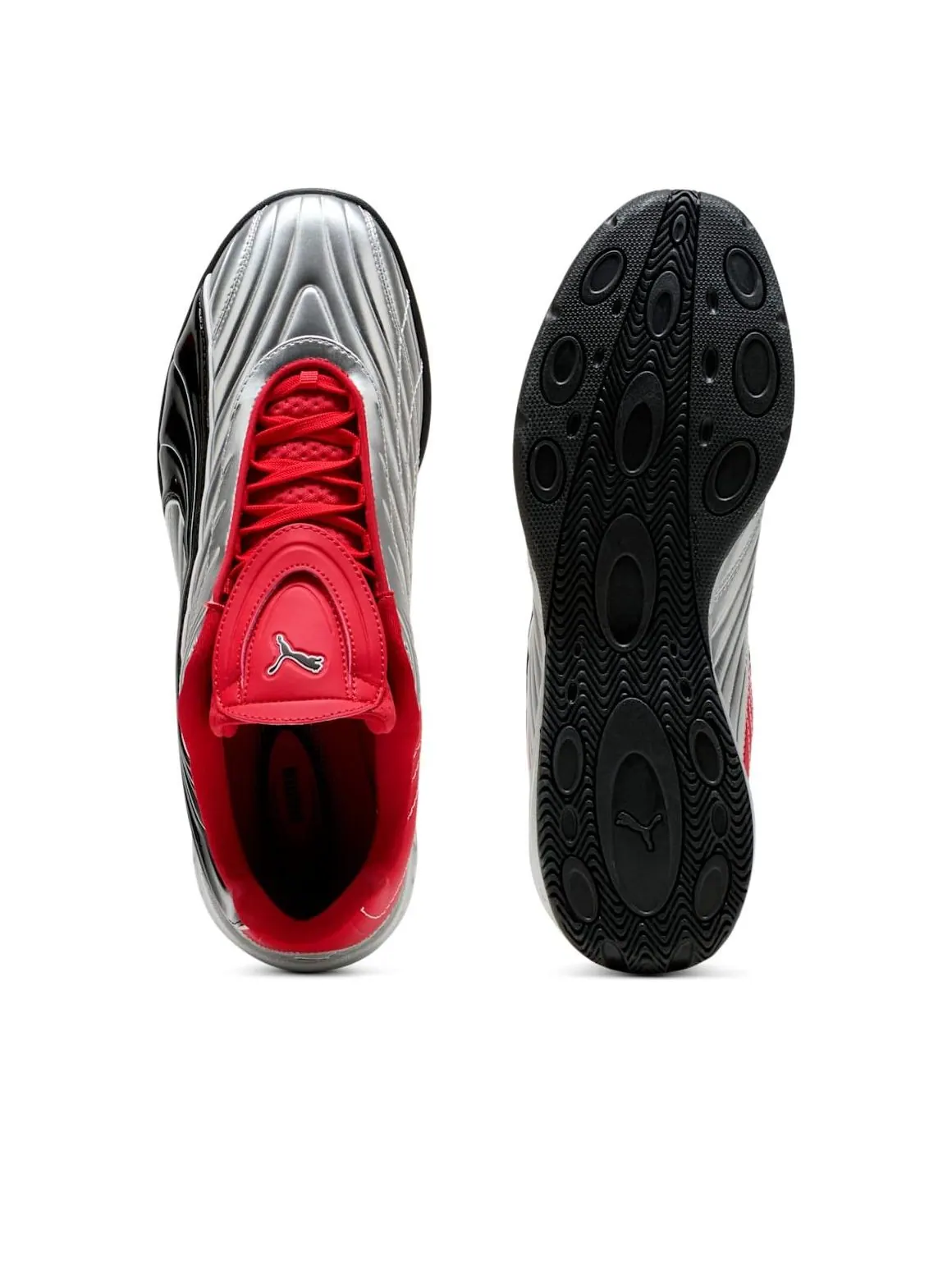 Кроссовки PUMA V-S2 Goalgetter 'For All Time Red' — изображение 5 из 6, серебряный