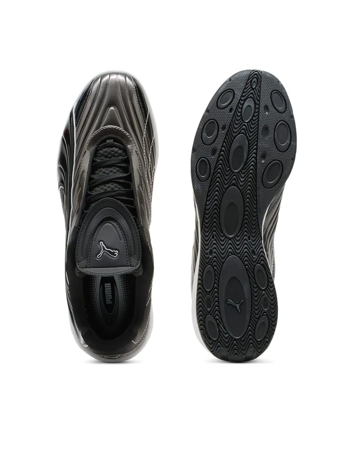 Puma V-S2 Goalgetter 'Puma Aged Silver' — изображение 3 из 5, серебристый/черный