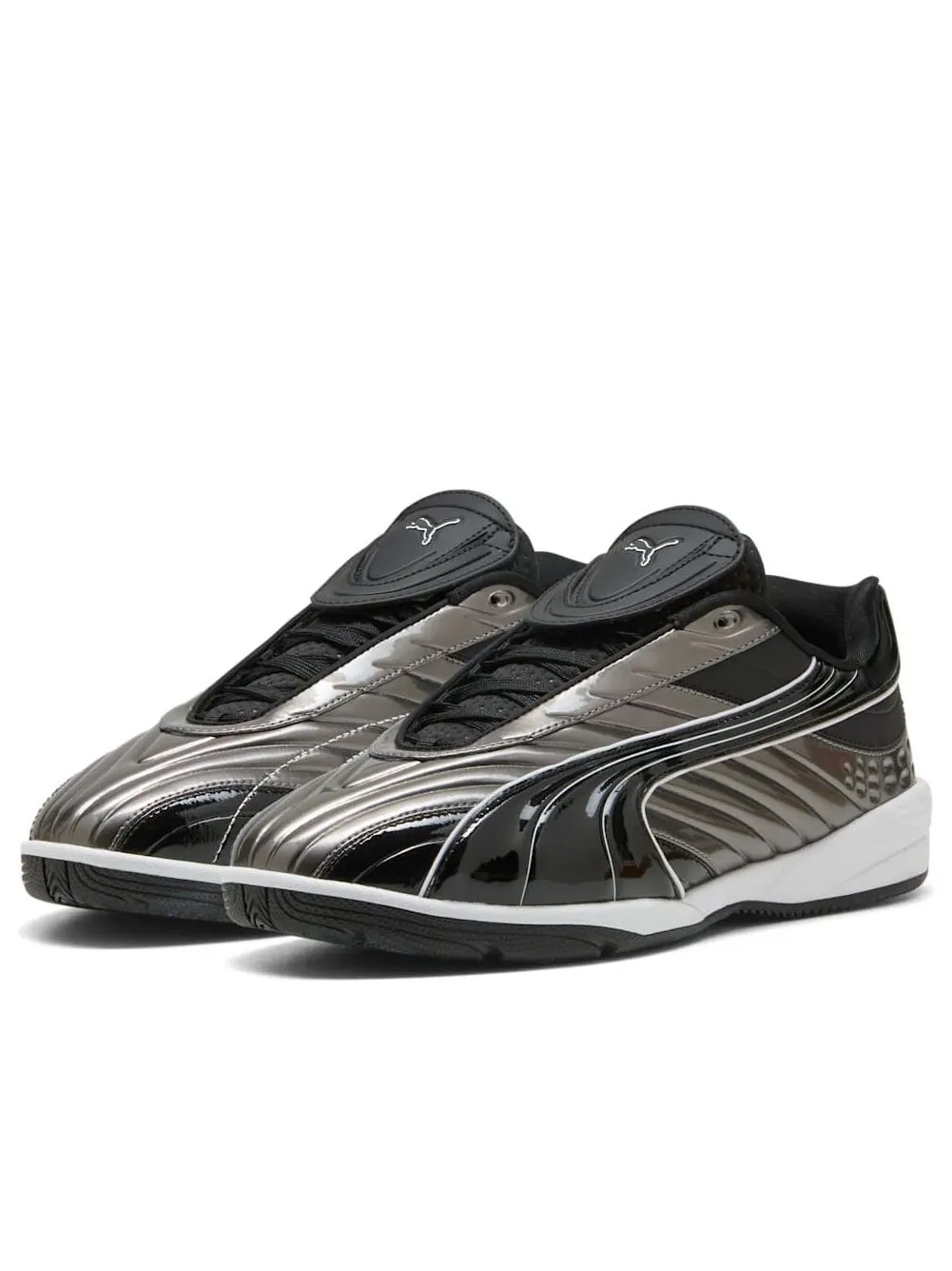 Кроссовки PUMA V-S2 Goalgetter 'Puma Aged Silver' — изображение 2 из 5, серебряный