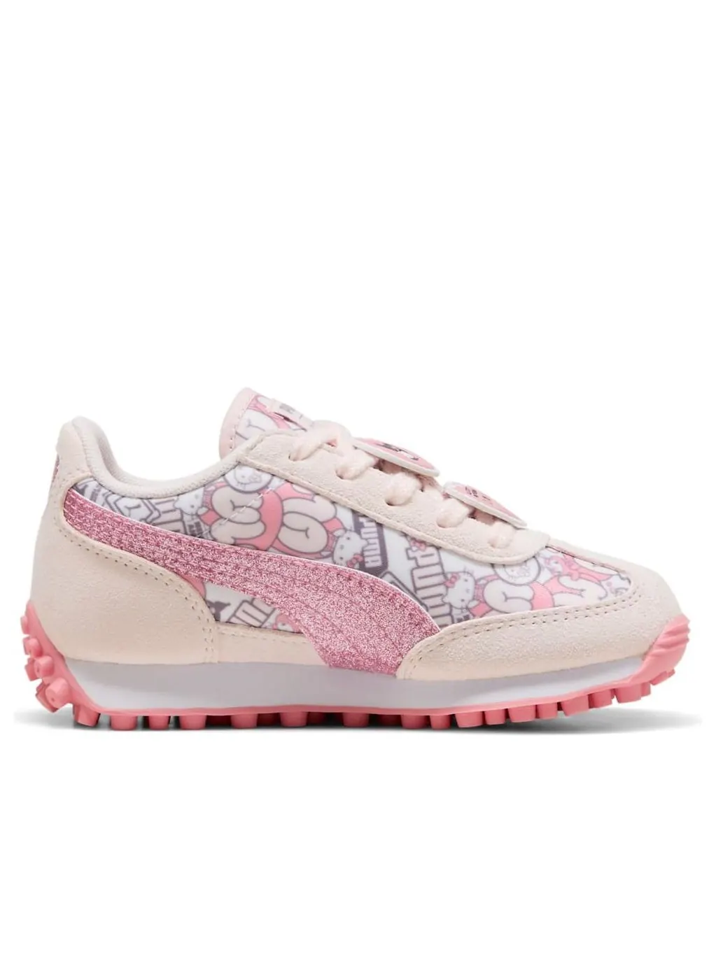 (P.S.) Кроссовки Puma Easy Rider 'Hello Kitty and Friends Jasmine Flower' — изображение 2 из 6, розовый