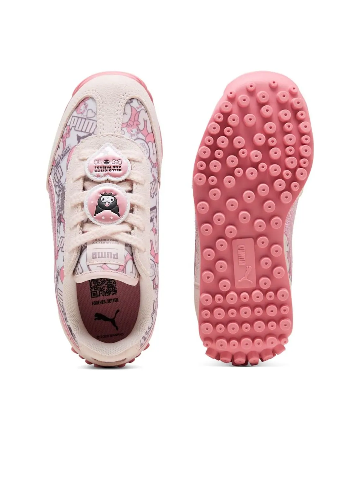 (P.S.) Кроссовки Puma Easy Rider 'Hello Kitty and Friends Jasmine Flower' — изображение 5 из 6, розовый