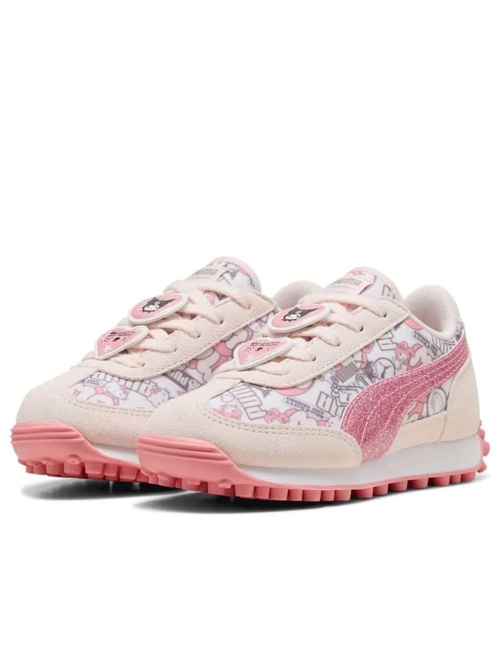 (P.S.) Кроссовки Puma Easy Rider 'Hello Kitty and Friends Jasmine Flower' — изображение 6 из 6, розовый